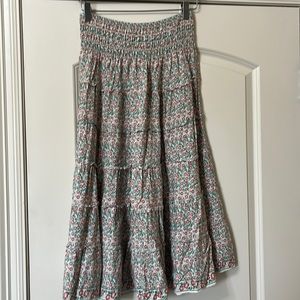 Max Studio Flowered Skirt